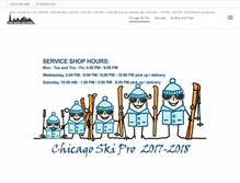 Tablet Screenshot of chicagoskipro.com